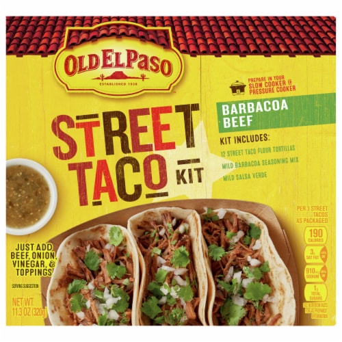 Old El Paso Barbacoa Beef Street Taco Kit