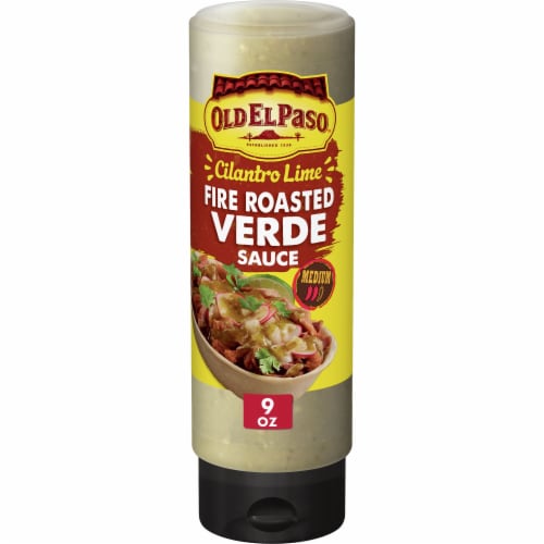 Old El Paso™ Cilantro Lime Fire Roasted Verde Taco Sauce Perspective: front