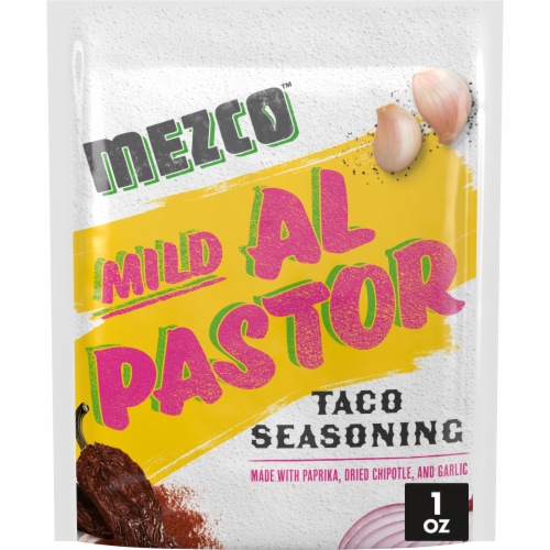 Mezco Mild Al Pastor Taco Seasoning Perspective: front