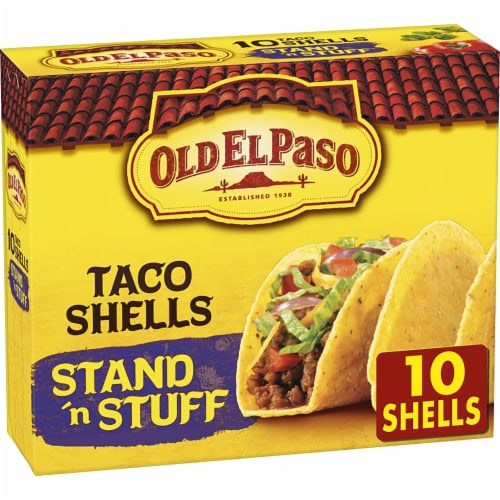 Old El Paso Stand 'N Stuff Gluten Free Taco Shells Perspective: front