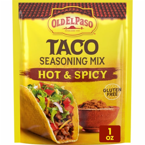 Old El Paso 25% Less Sodium Taco Seasoning 1oz