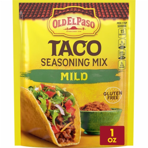Old El Paso™ Mild Taco Seasoning Mix Perspective: front
