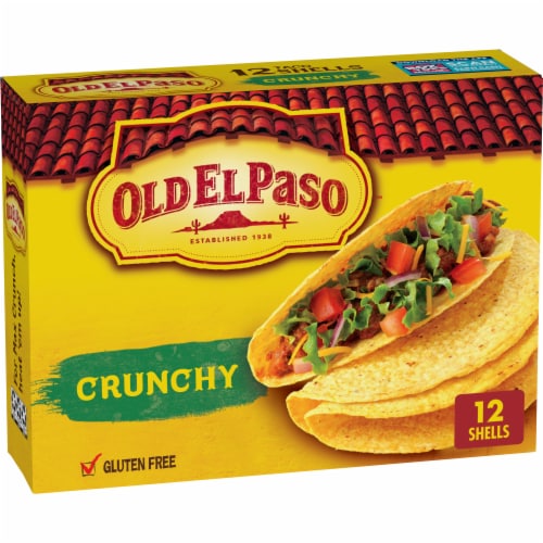 Old El Paso Gluten Free Crunchy Taco Shells Perspective: front