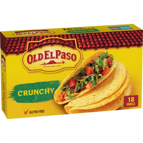 Old El Paso Gluten Free Crunchy Taco Shells Perspective: front