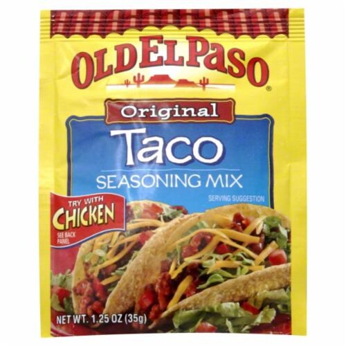 Old El Paso Original Taco Seasoning Mix Perspective: front