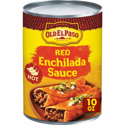 Old El Paso Hot Red Enchilada Sauce Perspective: front