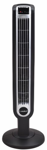 Lasko® Tower Fan with Remote Control - Black Perspective: front
