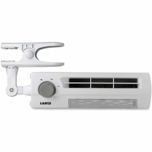 Lasko® Clip Stik Ultra-Slim Fan - White Perspective: front