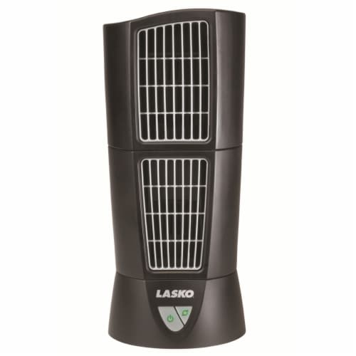 Lasko® Desktop Wind Tower Fan - Black Perspective: front