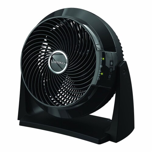 Lasko® Air Flexor High-Velocity Fan with Remote Control - Black Perspective: front