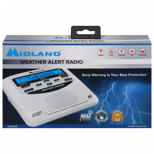 Midland® Digital Weather All Hazards Alarm Clock, 1 ct King Soopers
