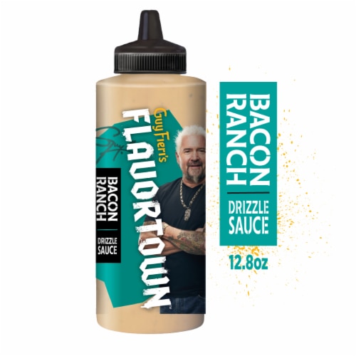 Flavortown Bacon Ranch Flavored Sauce 12.8 oz Perspective: front
