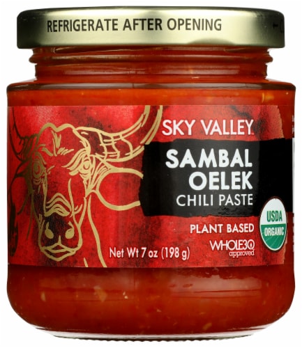 Sky Valley™ Sambal Oelek Chili Paste Perspective: front