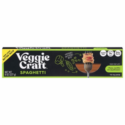 Veggiecraft® Farms Cauliflower Spaghetti Pasta Perspective: front