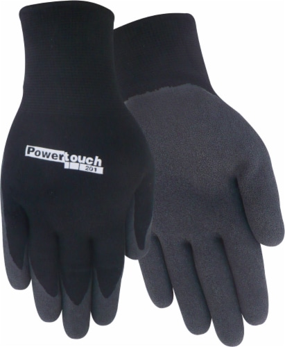 Red Steer Powertouch Rubber Palm - Black Perspective: front