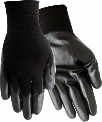 Red Steer Glove Company Nitrite Palm Gloves - Black Perspective: front