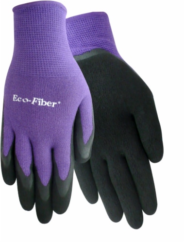 Red Steer Glove Company Eco-Fiber Bamboo Blend Rubber Grip Women's Gloves - Purple Perspective: front