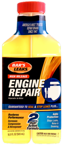 Bar's Leaks® High Mileage Engine Repair Perspective: front