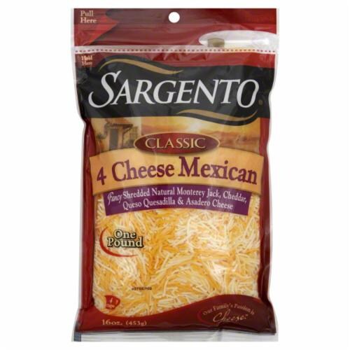 Sargento Four Cheese Mexican Blend, 16 Oz Kroger