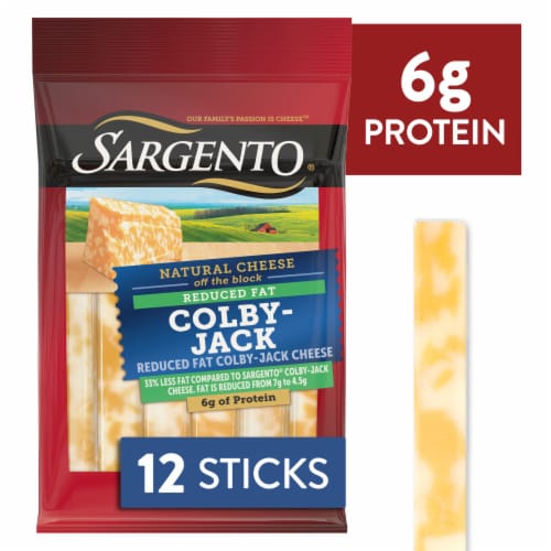 Sargento® Reduced Fat Colby-Jack Natural Cheese Sticks