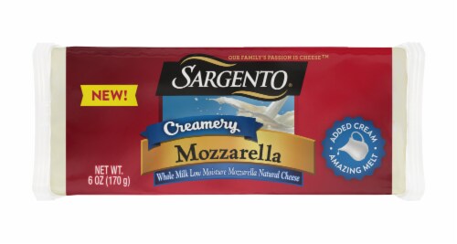 Sargento® Creamery Mozzarella Chunk Cheese Perspective: front