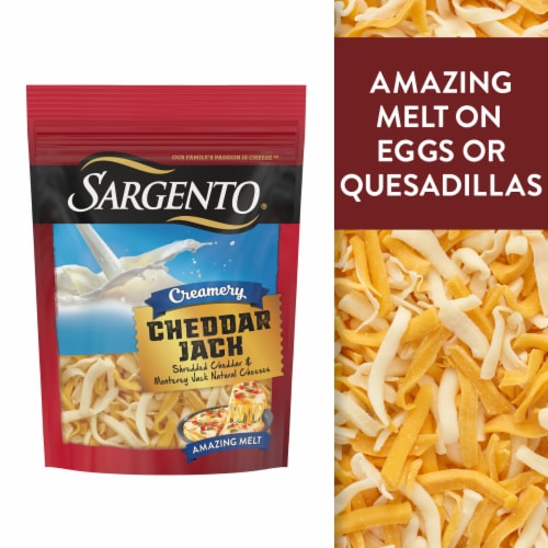 Sargento® Creamery Cheddar Jack Shredded Cheese