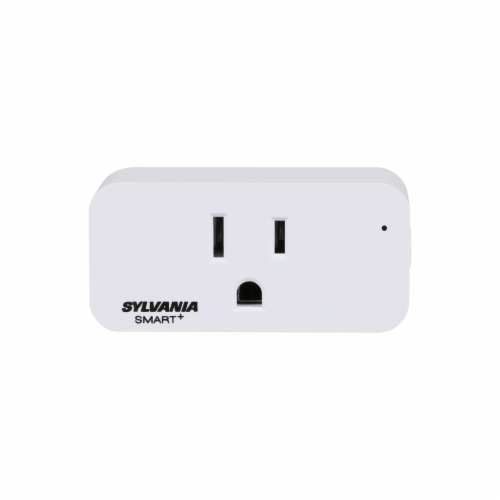 SYLVANIA SMART+ WiFi Plug On/Off 15 Amp Max load 4/CS 4/SKU Perspective: front
