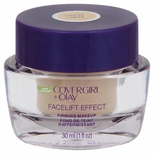 CoverGirl Facelift Effect Fair Foundation Perspective: front