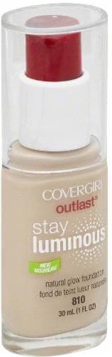 CoverGirl Outlast Stay Luminous 810 Classic Ivory Foundation Perspective: front