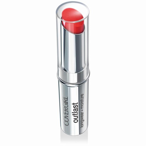 CoverGirl Outlast Longwear Pink Shock Lipstick Perspective: front