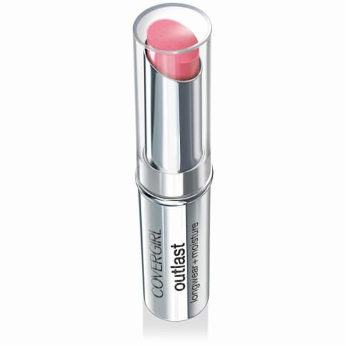 CoverGirl Outlast Longwear Pink Pow Lipstick Perspective: front
