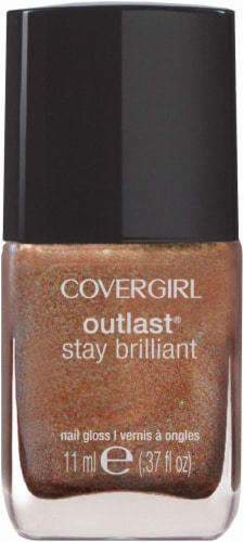 CoverGirl Outlast Stay Brilliant High Gloss Nail Polish - Mink Perspective: front
