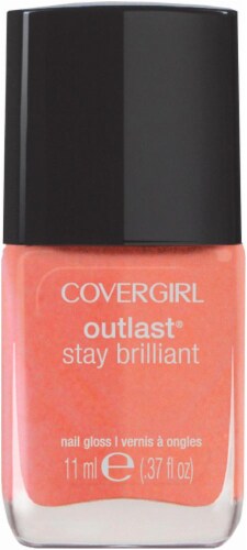 CoverGirl Outlast Stay Brilliant High Gloss Nail Polish - Rose Gold Perspective: front