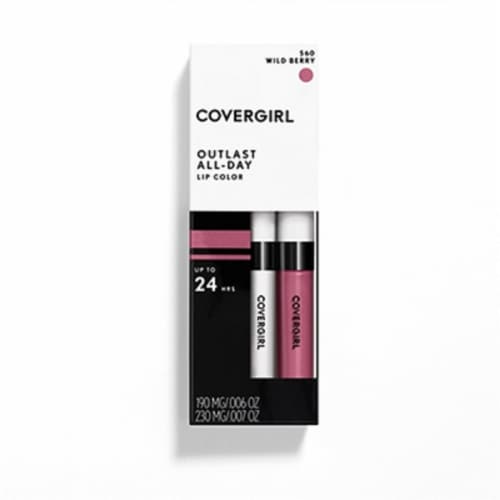 CoverGirl Outlast 560 Wild Berry Lip Color Perspective: front