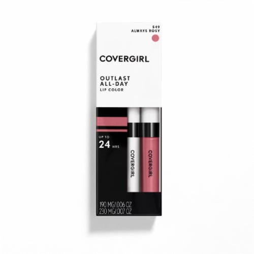 CoverGirl Outlast All-Day 549 Always Rosy Lip Gloss Perspective: front
