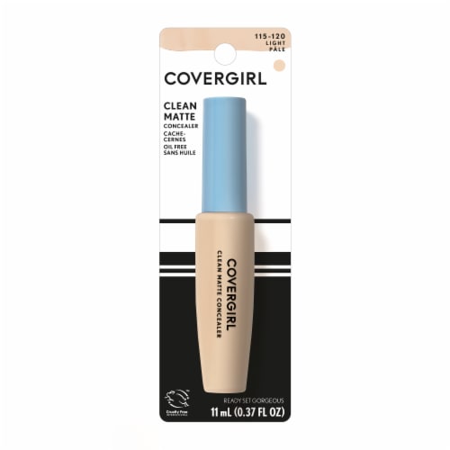 CoverGirl Ready Set Gorgeous 115-120 Light Pale Clean Matte Concealer Perspective: front