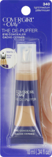 CoverGirl + Olay the De-Puffer Light/medium Eye Concealer Perspective: front