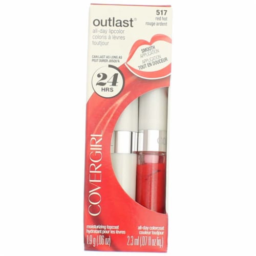 CoverGirl Outlast® 517 All-Day Red Hot Lip Color Perspective: front