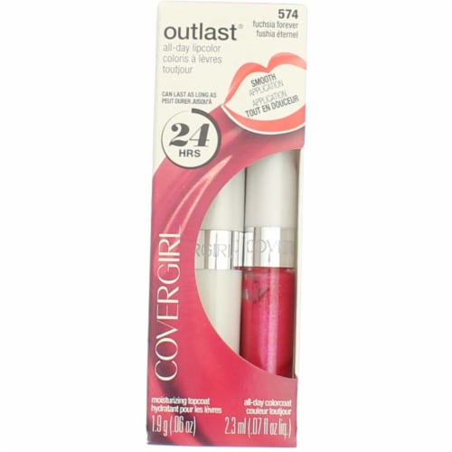 CoverGirl 574 Fuchsia Forever Outlast® All-Day Lipcolor Perspective: front