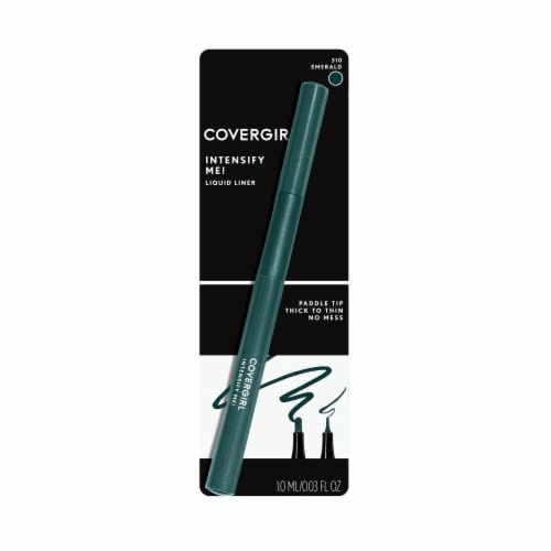 CoverGirl Intensify Me Emerald Liquid Eyeliner Perspective: front
