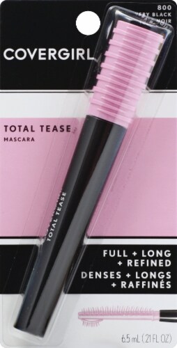 CoverGirl Total Tease Very Black 800 Mascara Perspective: front