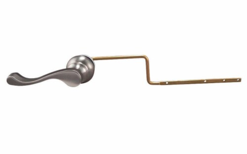 Plumb Pak Tank Lever Brushed Nickel Brass - Total Qty: 1; Each Pack Qty: 1 Perspective: front