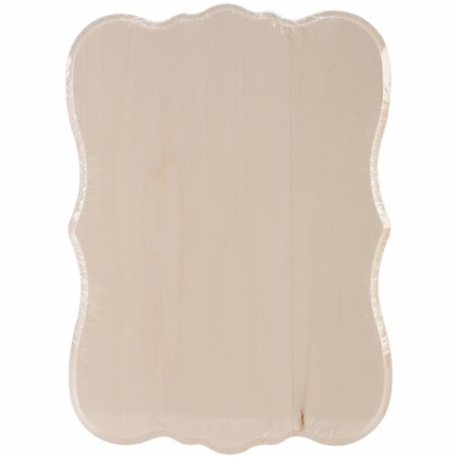 Basswood Thin Plaque-Classic 5 X7 X.31 Perspective: front