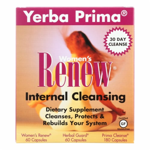 Yerba Prima Women's Renew Internal Cleansing Perspective: front