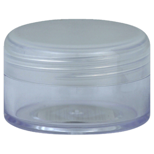 Sprayco Clear Pill Container Perspective: front