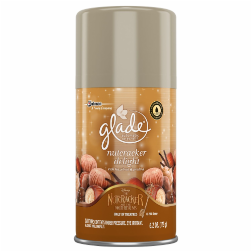 Glade Automatic Spray Refill Nutcracker Delight Perspective: front