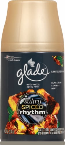 Glade Limited Edition Sultry Spiced Rhythm Automatic Spray Refill Perspective: front