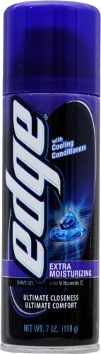 Edge Extra Moisturizing Shave Gel Perspective: front