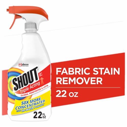 Shout® Active Enzyme Laundry Stain Remover Spray, 22 oz, 1 Ct Perspective: front