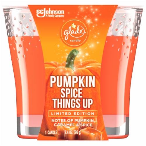 Glade® Pumpkin Spice Things Up Candle Perspective: front